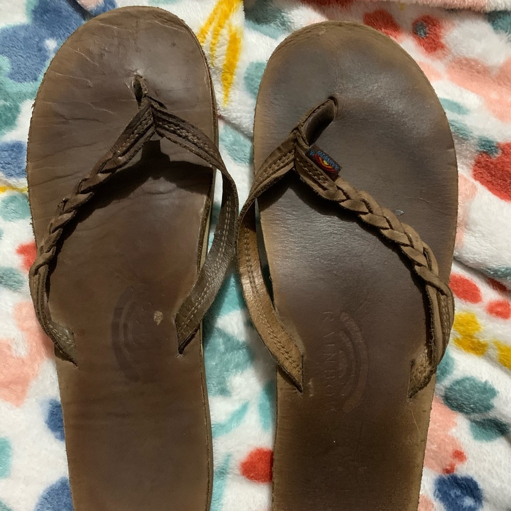 Rainbow sandals